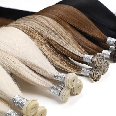 100% Remy Cabello Virgen Genius tejido de cabello humano crudo Varios estilos de cabello virgen de calidad