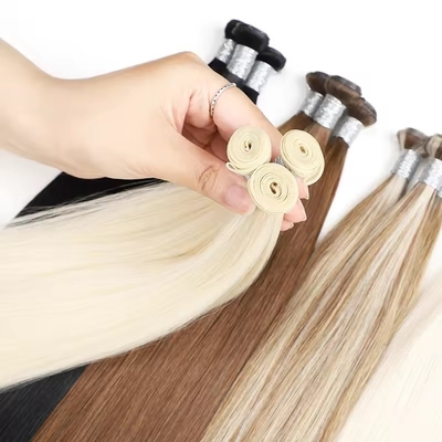 100% Remy Cabello Virgen Genius tejido de cabello humano crudo Varios estilos de cabello virgen de calidad