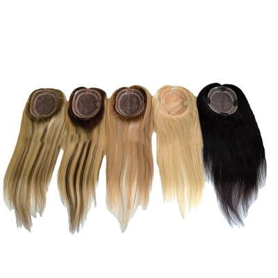 Sistema de reemplazo de toupe de cabello largo mono doble de 6 por 8 para bodas de mujeres novia cabello humano