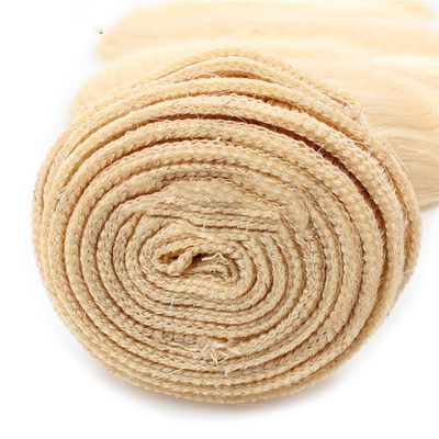 El pelo más largo proporción 55% Halo vietnamita virgen natural 613 miel cabello rubio rizado