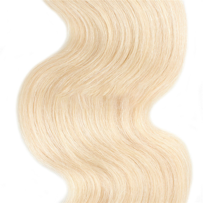 El pelo más largo proporción 55% Halo vietnamita virgen natural 613 miel cabello rubio rizado