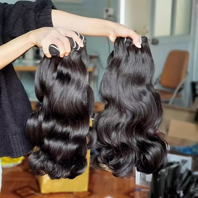 Cuticular llena de oleaje suelto de pelo humano de Camboya Burma Vietnam