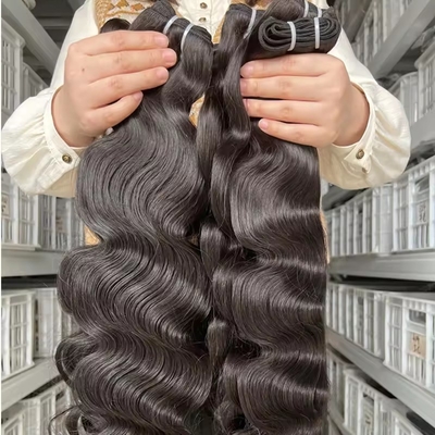 Cuticular llena de oleaje suelto de pelo humano de Camboya Burma Vietnam