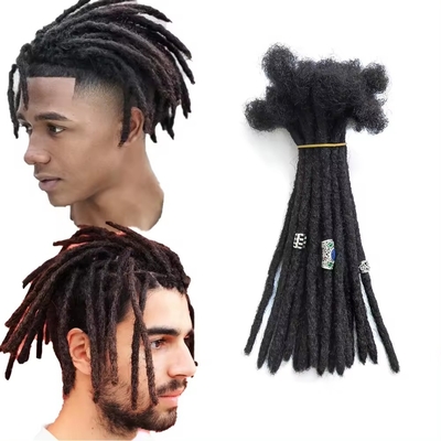 Extensión de cabello humano estilos de rastro con extremos rizados estilo de pelo negro rastro de rastro