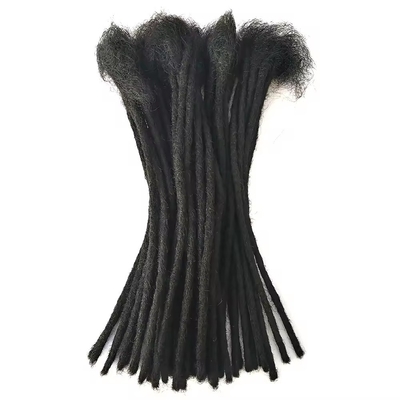 Extensión de cabello humano estilos de rastro con extremos rizados estilo de pelo negro rastro de rastro