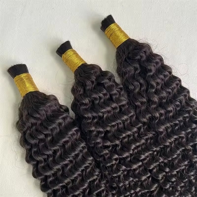 Loose Deep Wave Wet And Wavy Boho Human Braiding Raw Hair Bulk para hacer negocios exitosos
