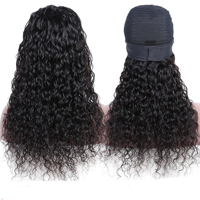 Pelo brasileño con correa de cabeza Pelucas originales de verdadero cabello humano virgen en color encaje marrón claro