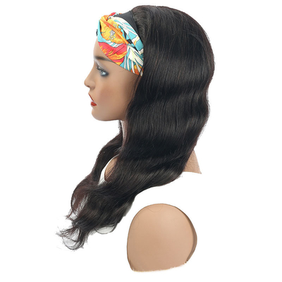 Pelo brasileño con correa de cabeza Pelucas originales de verdadero cabello humano virgen en color encaje marrón claro