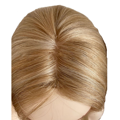 Tops de pelo humano virgen real para mujeres cutícula alineada piezas de pelo judíos europeos