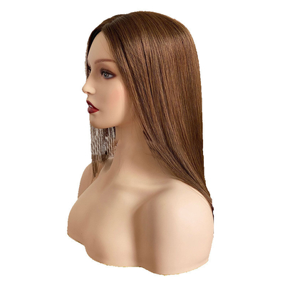 Tops de pelo humano virgen real para mujeres cutícula alineada piezas de pelo judíos europeos