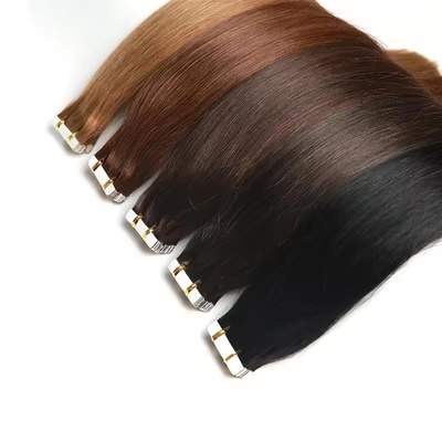 100% Remy Raw Hair Human Tape-In Hair Extension con una proporción de pelo más largo del 60%