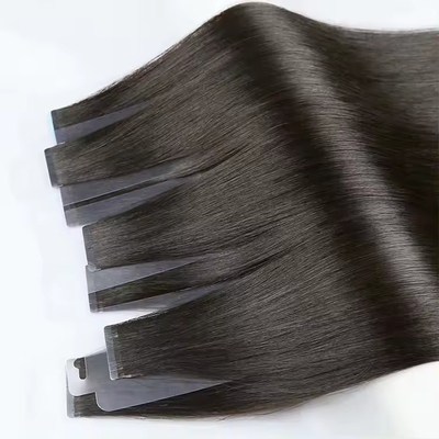 100% Remy Raw Hair Human Tape-In Hair Extension con una proporción de pelo más largo del 60%