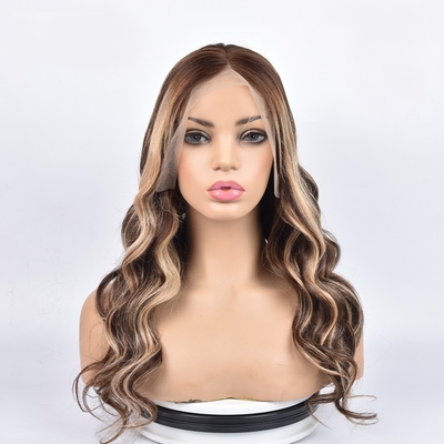Cabello brasileño de cútica completa HD 13*4*1 encaje Frontal de cabello humano Pelucas para un aspecto natural