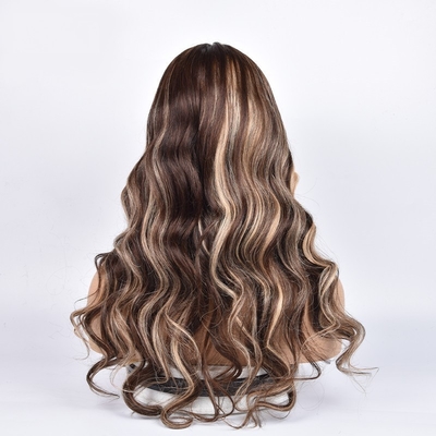 Cabello brasileño de cútica completa HD 13*4*1 encaje Frontal de cabello humano Pelucas para un aspecto natural
