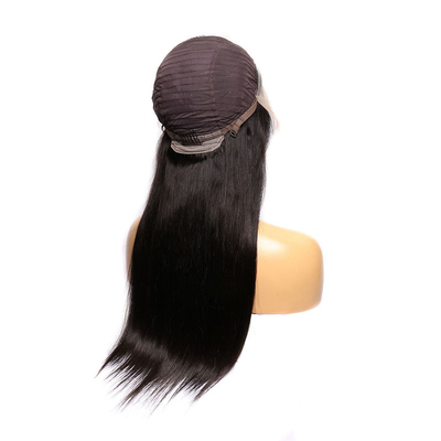 200% Densidad Ósea Directa HD Natural Transparente encaje Frontal Pelucas humanas brasileñas