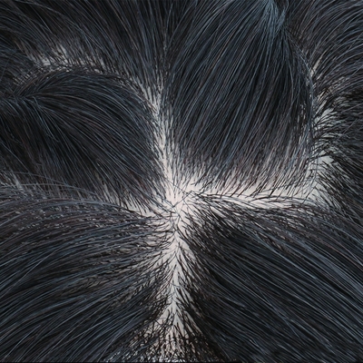 180% Densidad Remy Toupee de pelo con base de seda superior y 24mm Toupee textura longitud 30cm