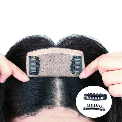 180% Densidad Remy Toupee de pelo con base de seda superior y 24mm Toupee textura longitud 30cm