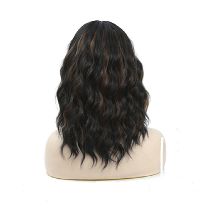 Ninguna Perucas de encaje Corta onda de agua Remy brasileño Cabello humano BOB Perucas para mujeres negras