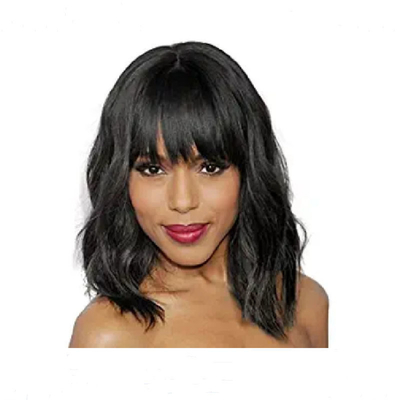 Ninguna Perucas de encaje Corta onda de agua Remy brasileño Cabello humano BOB Perucas para mujeres negras