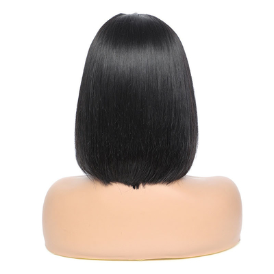 Perucas peruanas para mujeres negras Color negro Remy hueso natural recto U parte Peruca larga