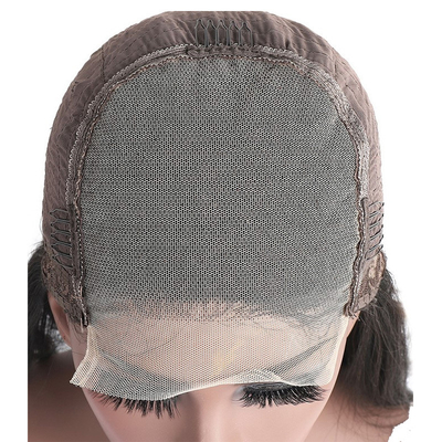 Perruca sin glúteos HD transparente encaje hueso frontal recto vietnamita virgen cruda cabello humano pelucas Topper