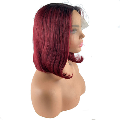 12a Doble dibujado corto cabello humano con peluca cabello virgen sí ventaja suave brillante sin derramamiento sin enredos