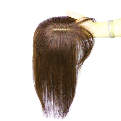 90% de densidad de toupee recto clip en el pelo humano natural pelucas para mujeres