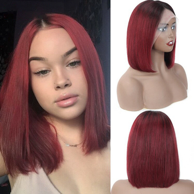 12a Doble dibujado corto cabello humano con peluca cabello virgen sí ventaja suave brillante sin derramamiento sin enredos