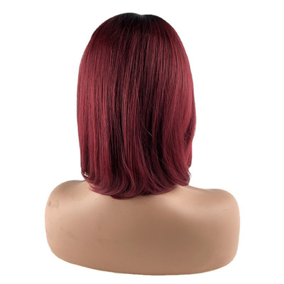 12a Doble dibujado corto cabello humano con peluca cabello virgen sí ventaja suave brillante sin derramamiento sin enredos
