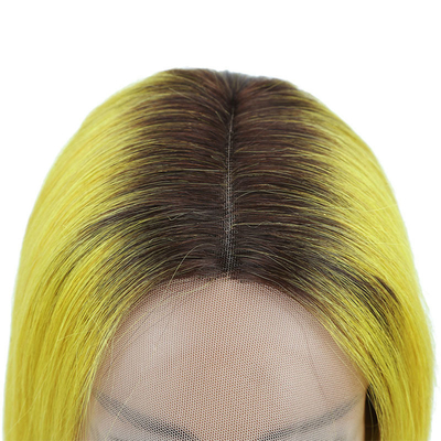 Viergen cruda transparente HD encaje cabello humano frontal peluca 100% Bob peluca cabello Remy 250g-450g