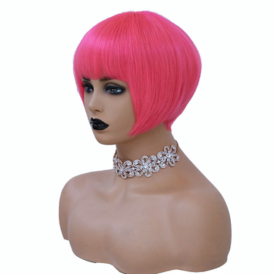 Perucas delanteras de encaje 613 color rubio peruano corto bob Perucas de cabello humano para mujeres negras