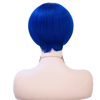 Material base de encaje suizo Remy Hair Virgin Silky Short Bob Cut Perucas para mujeres con 1