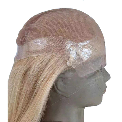 Pelo humano rizado peluca 100% brasileña HD Full Swiss Lace Silk Top inyectado todo hecho a mano