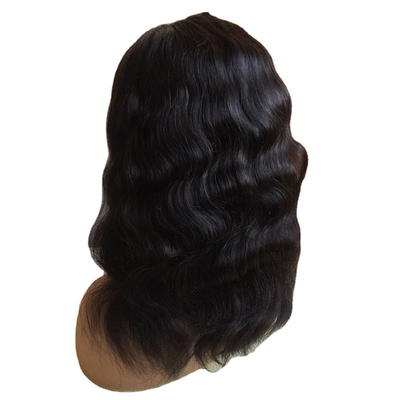 Pequeño/Gran/Medio tamaño Natural rizado Virgen Cabello humano brasileño Full Lace Perucas