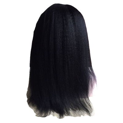 100% Cabello humano BSM Descuentos 360 Cuticle de encaje completo alineado Yaki Italiano Peruca recta
