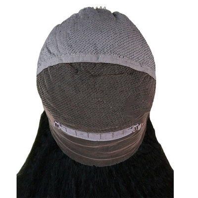100% virgen humana sin procesar cabello remy alta densidad peluca atada a mano para mujeres blancas
