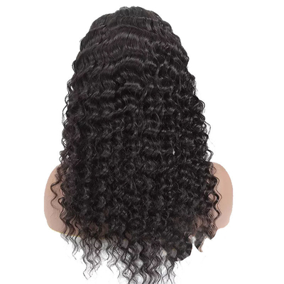Deep Wave Raw Curly Human Hair Perucas para mujeres negras Pequeño/Gran/Medio Tamaño 8-32 pulgadas