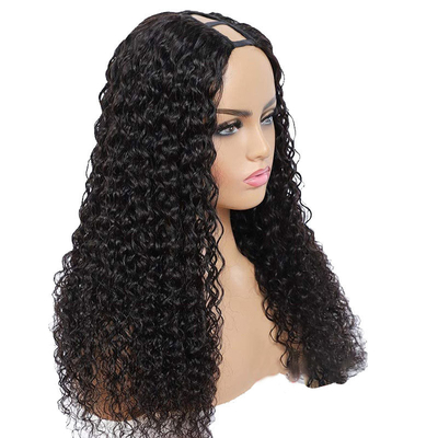 Pelucas de onda suelta V parte en línea con línea natural del cabello y máquina completa hecha doble dibujado