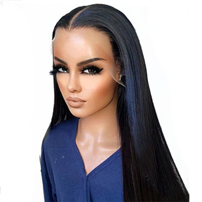 Todos los colores adecuados 250% Densidad HD encaje pelucas de pelo humano para mujeres negras