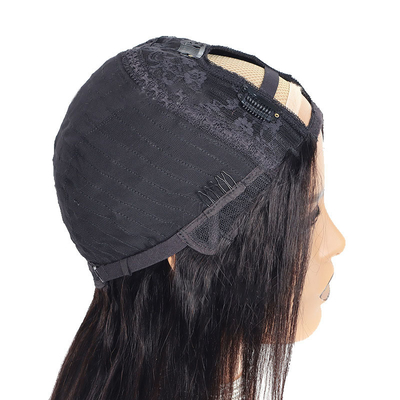 150 Densidad P4/30 Máquina sin pegamento hecha en U Parte Peruca de pelo brasileña para mujeres negras