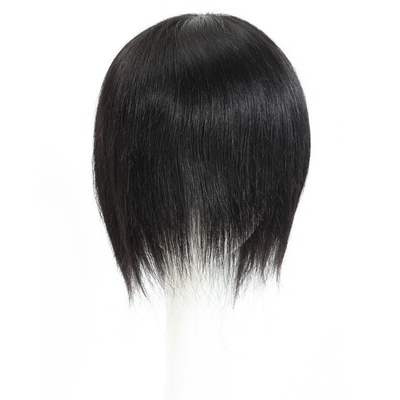 100% virgen sin procesar virgen brasileña heterosexual mujer natural cabello humano seda de la parte superior de la base pelucas