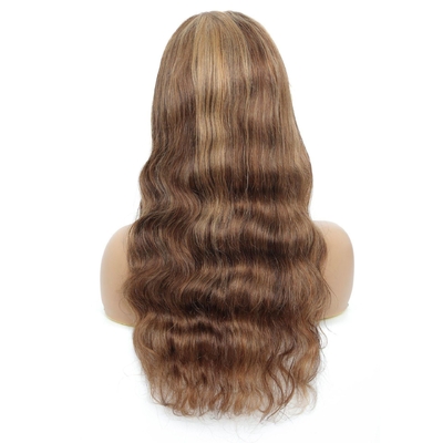 Peruca frontal de encaje de alta calidad sin pegamento Perucas frontales de cabello humano para mujeres negras