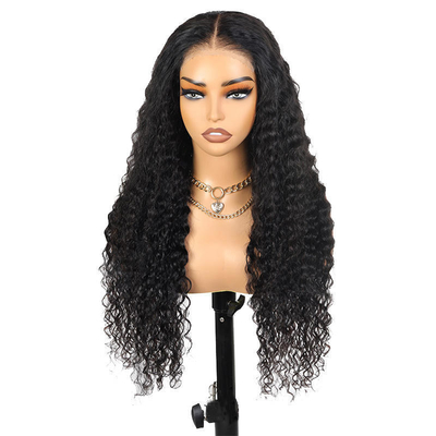 Cabello humano 100% Full HD encaje bob pelucas onda de agua para el cabello brasileño en marrón oscuro