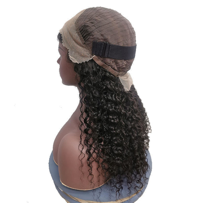 Cabello humano 100% Full HD encaje bob pelucas onda de agua para el cabello brasileño en marrón oscuro