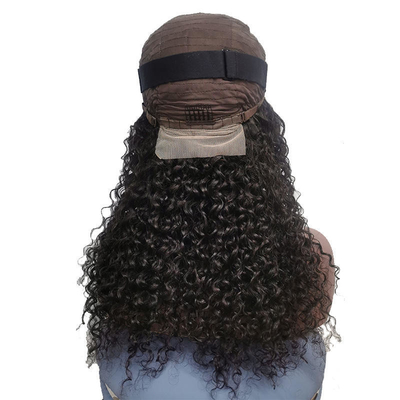 Cabello humano 100% Full HD encaje bob pelucas onda de agua para el cabello brasileño en marrón oscuro