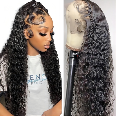 360 Full 13x6 Hd encaje delantero peinado virgen pelucas 100% de pelo humano natural crudo con frontal