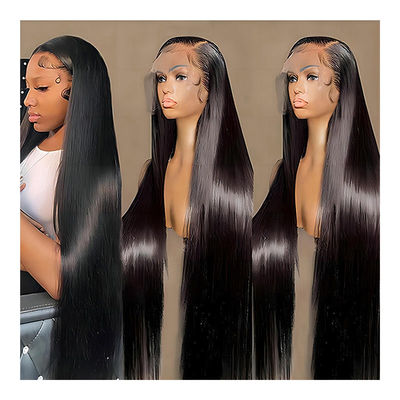 Full HD encaje delantero cabello humano delantero pelucas Pre-plucked con material base de encaje suizo