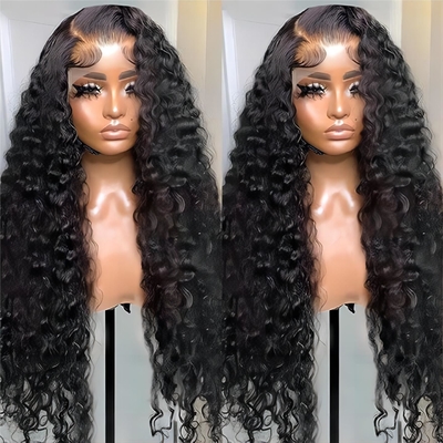 Full HD encaje delantero cabello humano delantero pelucas Pre-plucked con material base de encaje suizo