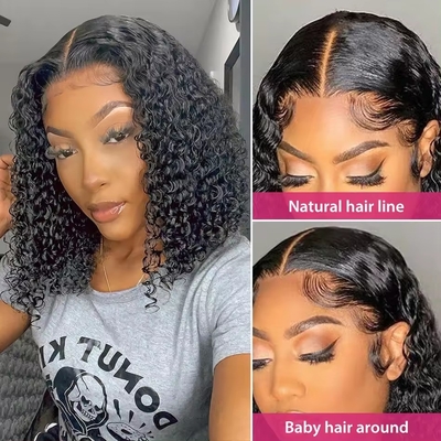 Vietename Super Doble Extraído Cabello Humano Crudo Hd Pantalón de encaje con color de cabello personalizable
